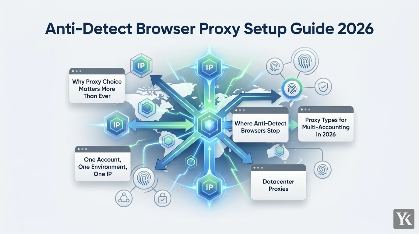 Anti-Detect Browser Proxy Setup Guide 2026 (Complete)